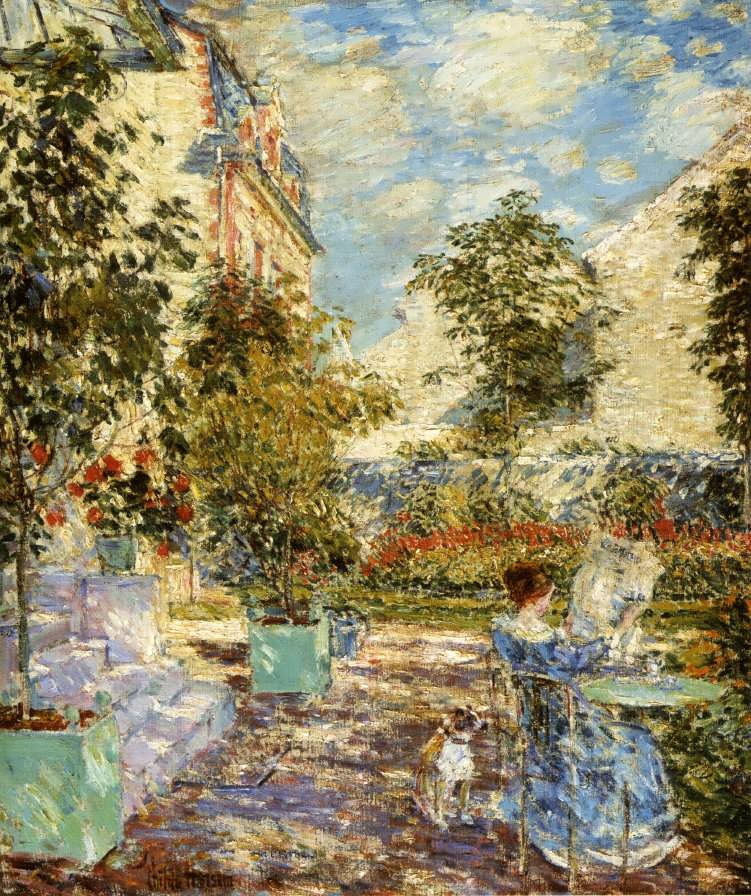 FrederickChildeHassam-InaFrenchGarden