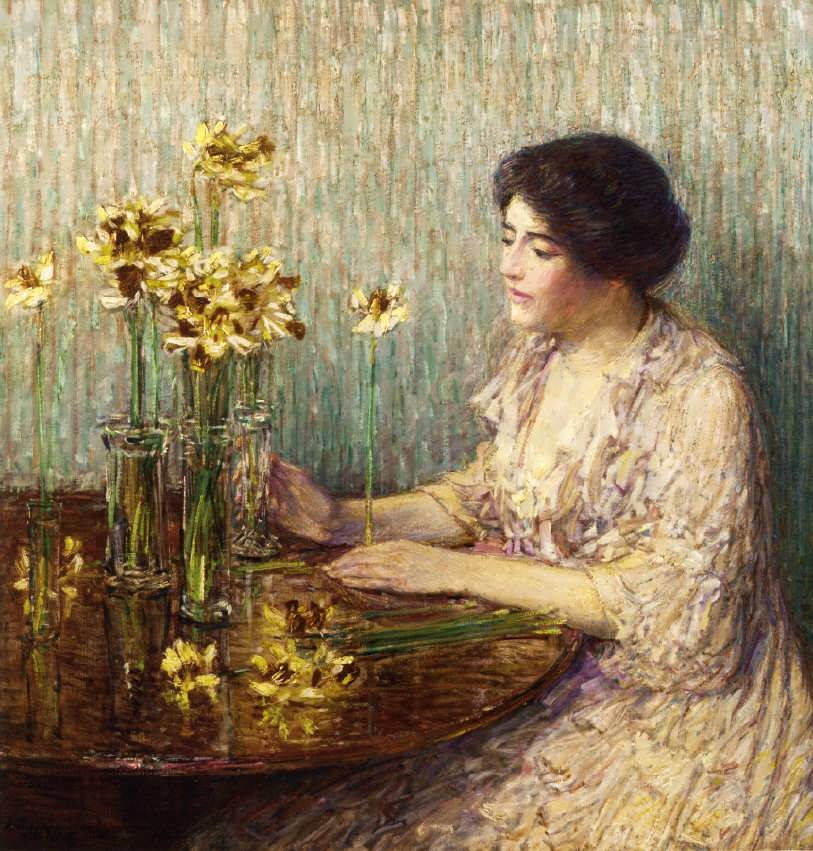 FrederickChildeHassam-Jonquils