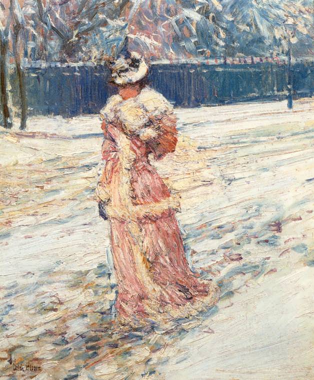 FrederickChildeHassam-LadyinPink