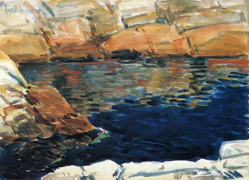 FrederickChildeHassam-LookingintoBerylPool