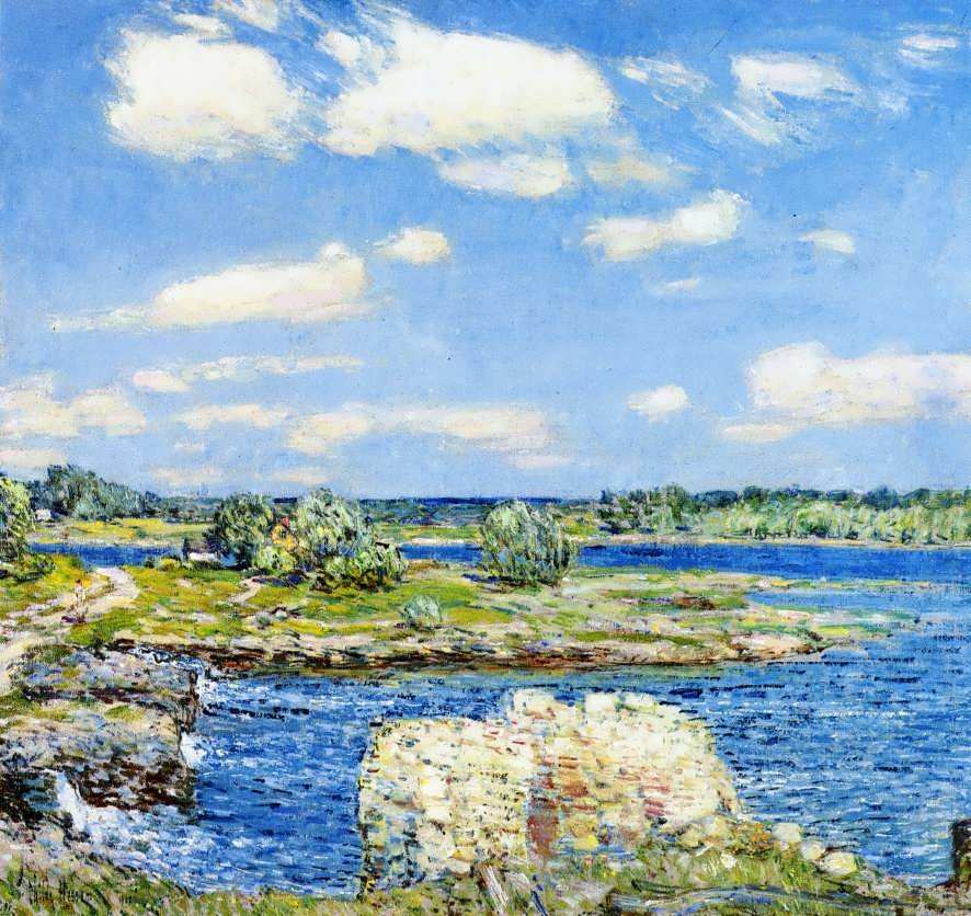 FrederickChildeHassam-MillSiteandOldTodalDamCosCob