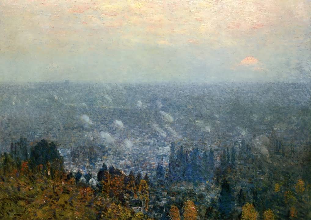 FrederickChildeHassam-MountHoodandtheValleyoftheWillamette