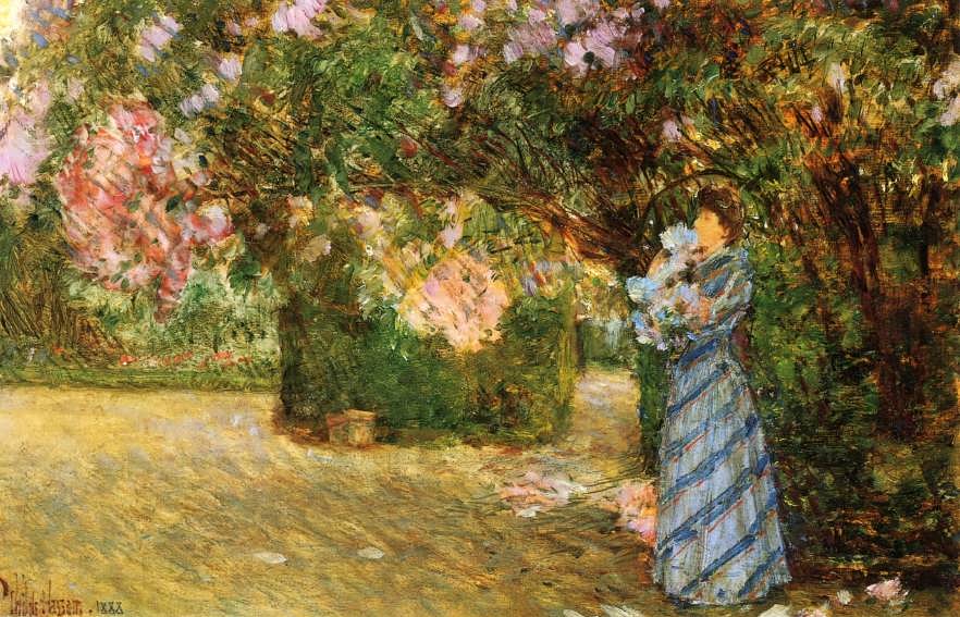 FrederickChildeHassam-MrsHassamatVilliers-le-Bel