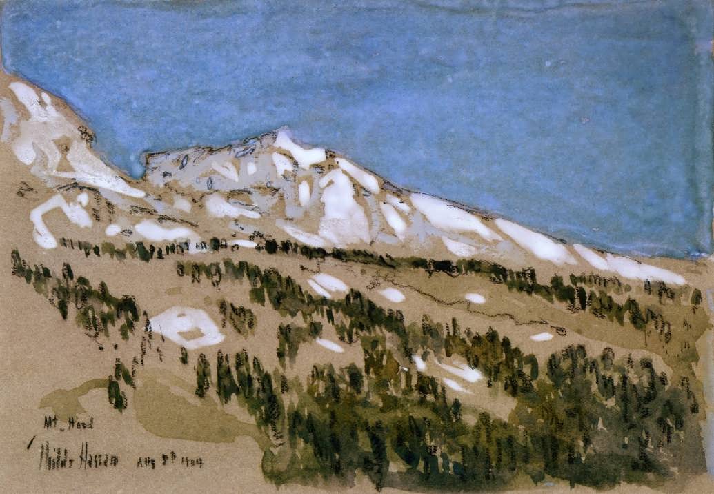 FrederickChildeHassam-MtHoodOregon