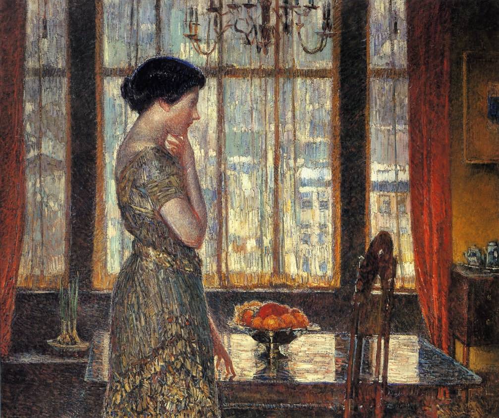 FrederickChildeHassam-NewYorkWinterWindow