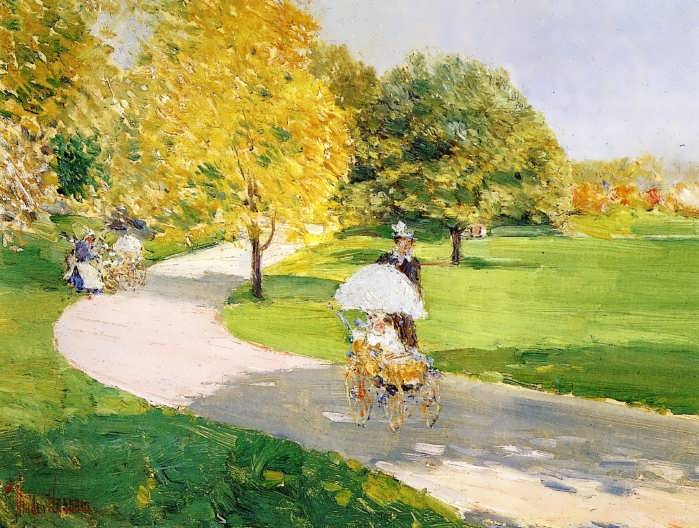 FrederickChildeHassam-NursesinthePark