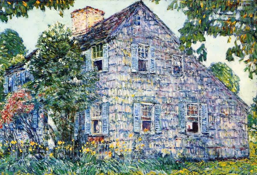 FrederickChildeHassam-OldHouseEastHampton