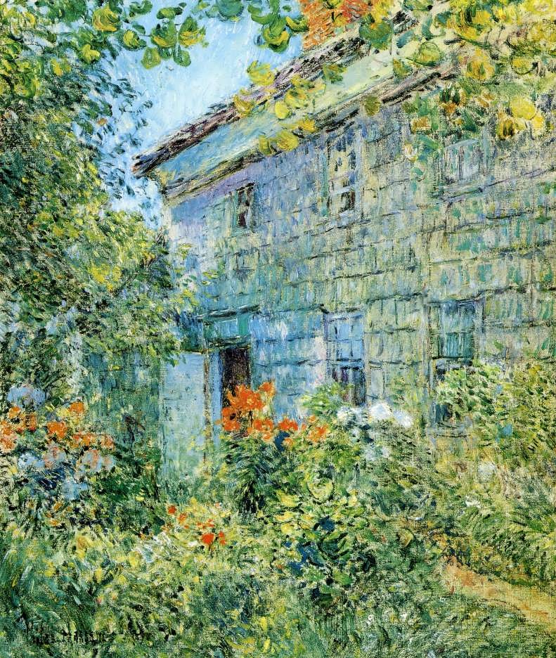 FrederickChildeHassam-OldHouseandGardenEastHampton