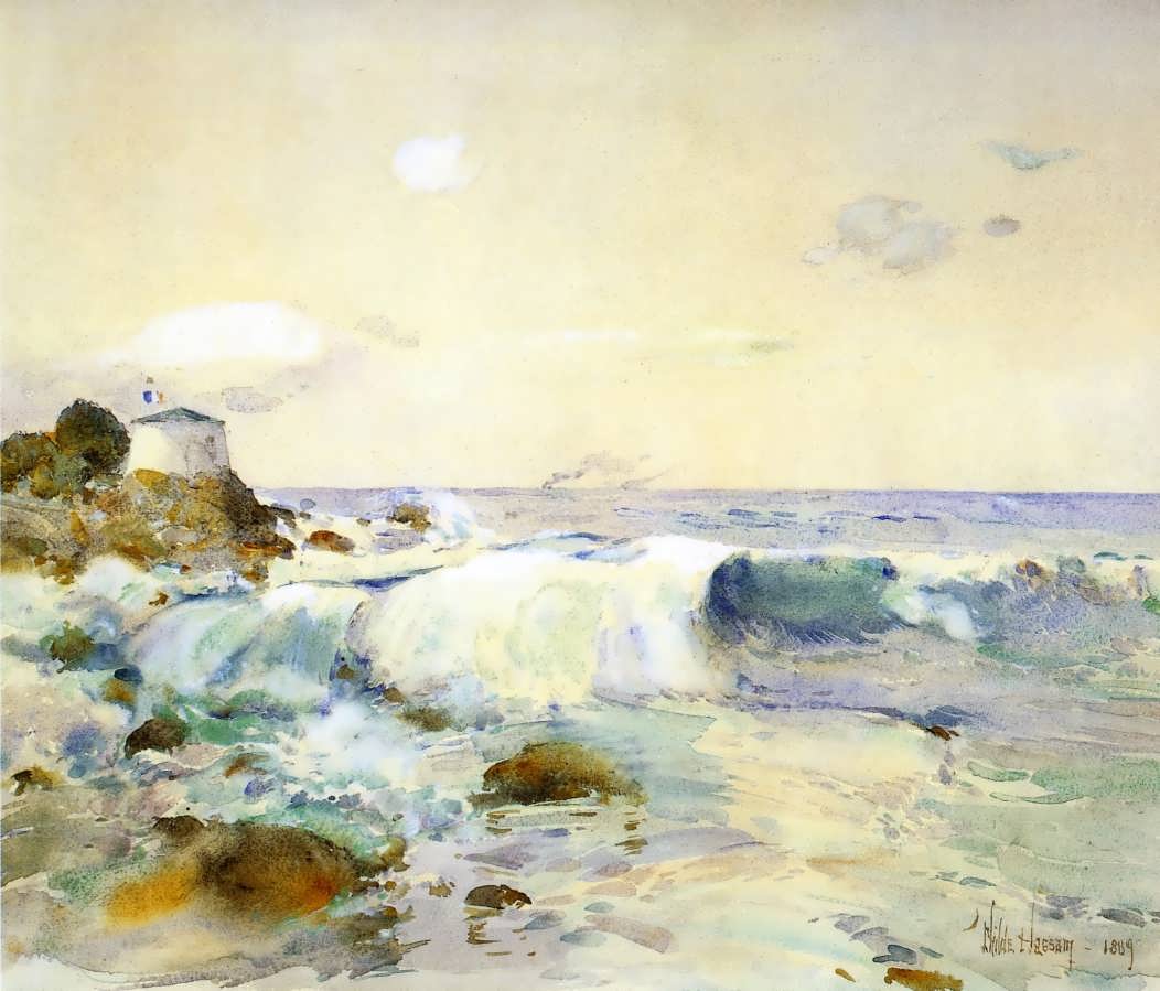 FrederickChildeHassam-OntheBrittanyCoast