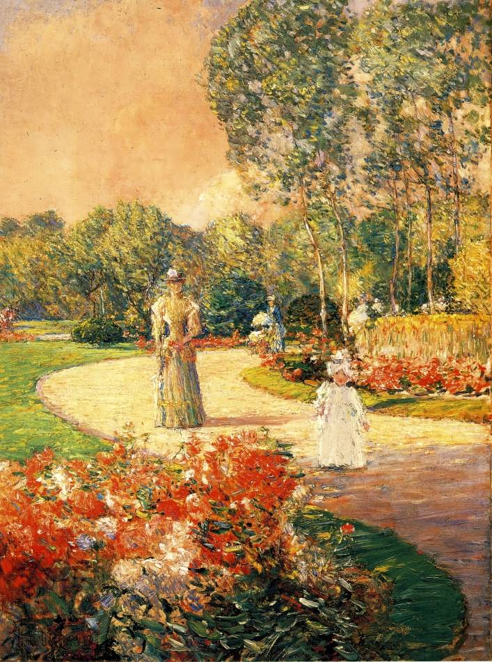 FrederickChildeHassam-ParcMonceauParis