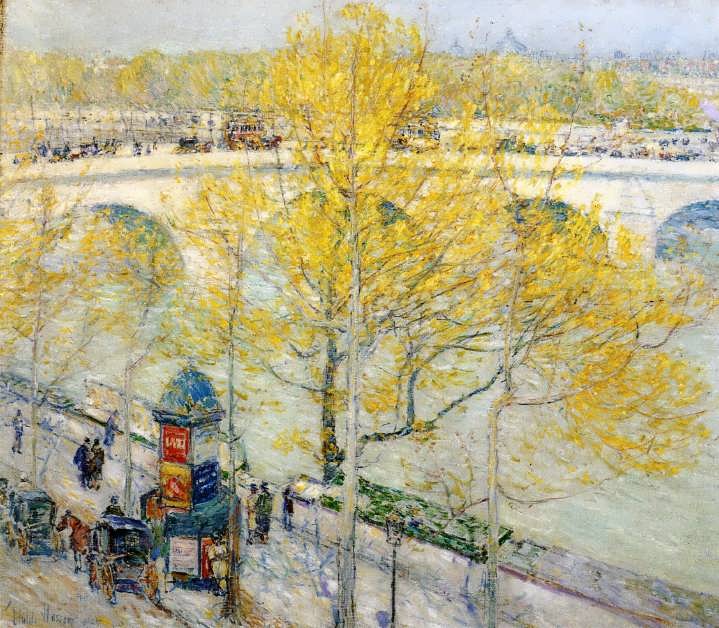 FrederickChildeHassam-PontRoyalParis