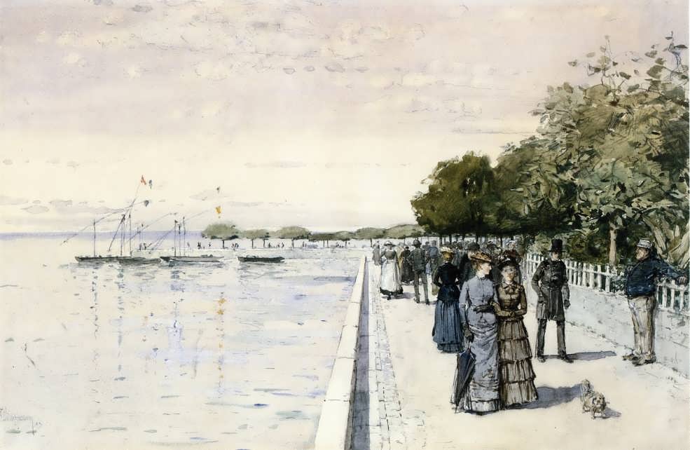 FrederickChildeHassam-Promenade