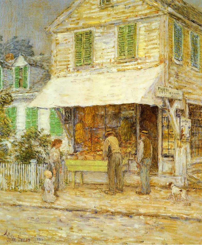 FrederickChildeHassam-ProvincetownGroceryStore