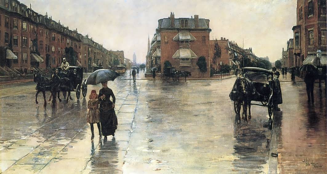 FrederickChildeHassam-RainyDayBoston