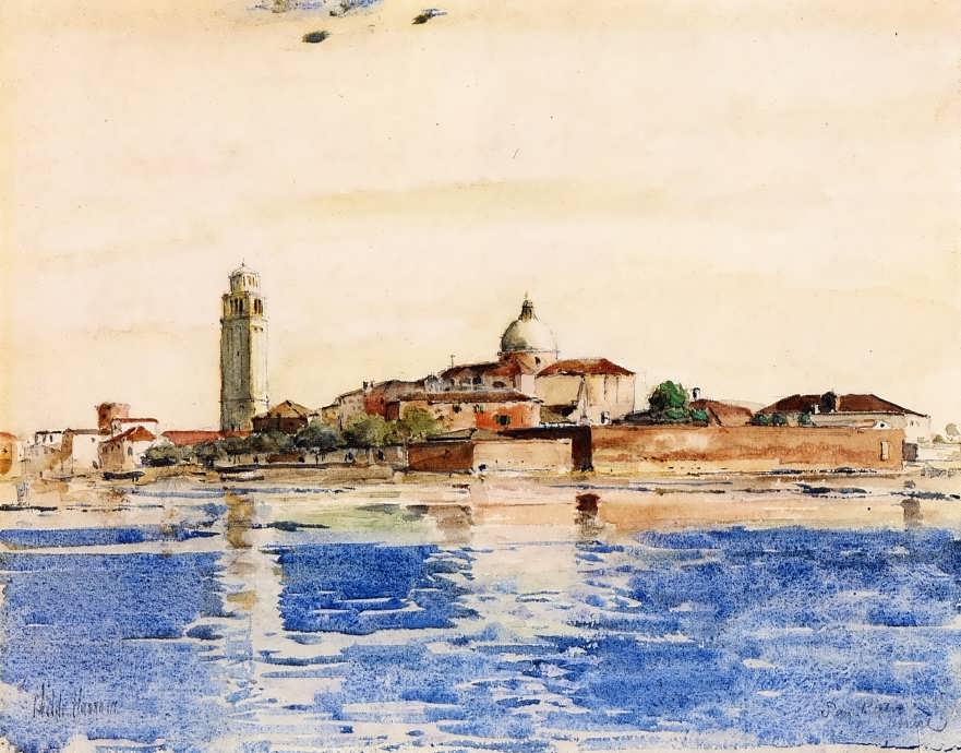 FrederickChildeHassam-SanPietroVenice