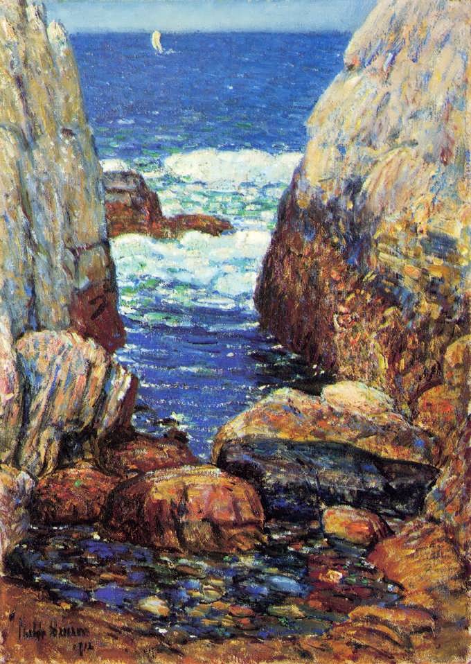 FrederickChildeHassam-SeaandRocksAppledoreIslesofShoals