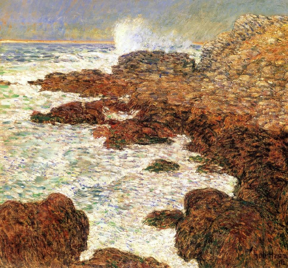 FrederickChildeHassam-SeaweedandSurfAppledore