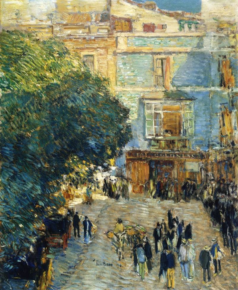 FrederickChildeHassam-SquareatSevilla