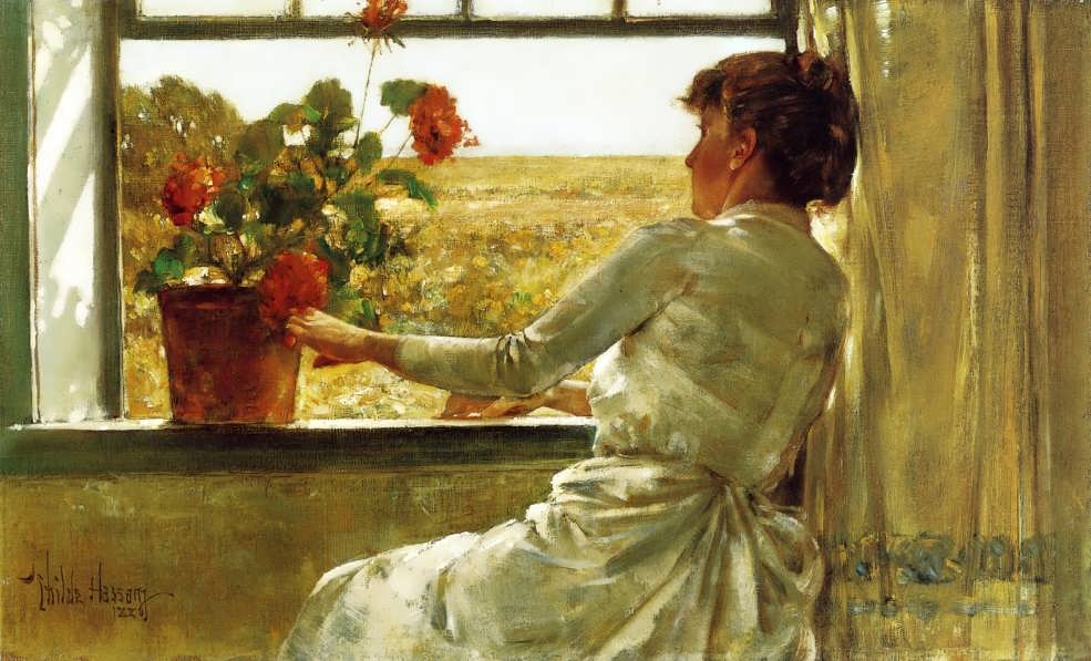 FrederickChildeHassam-SummerEvening