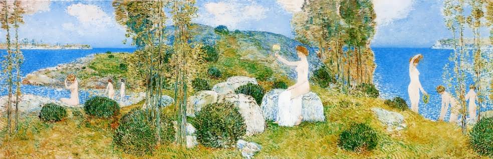 FrederickChildeHassam-TheBathers