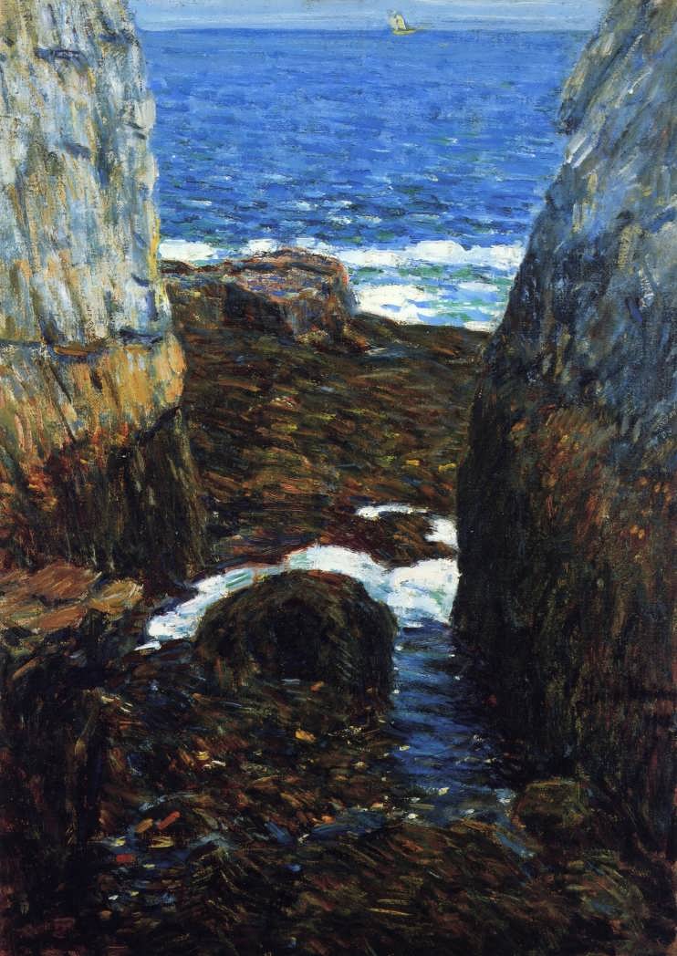 FrederickChildeHassam-TheNorthGorgeAppledoreIslesofShoals