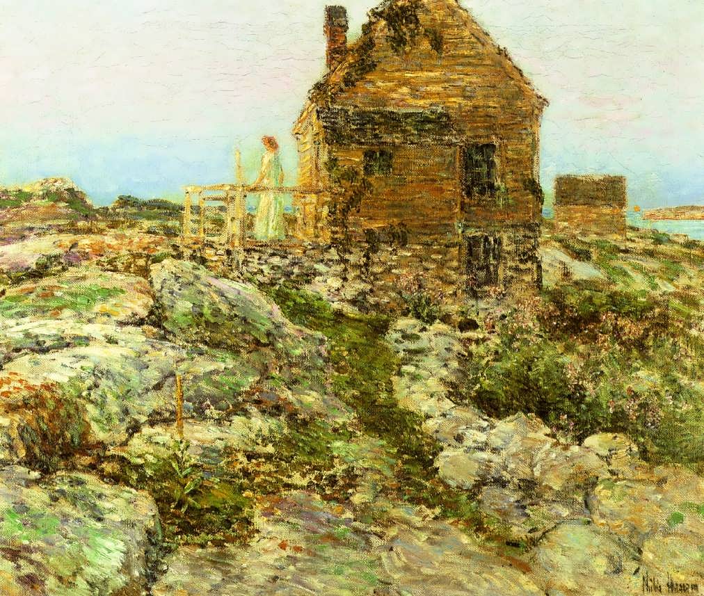 FrederickChildeHassam-TheNorwegianCottage1