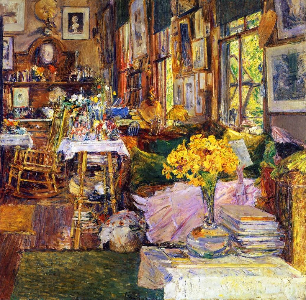 FrederickChildeHassam-TheRoomofFlowers