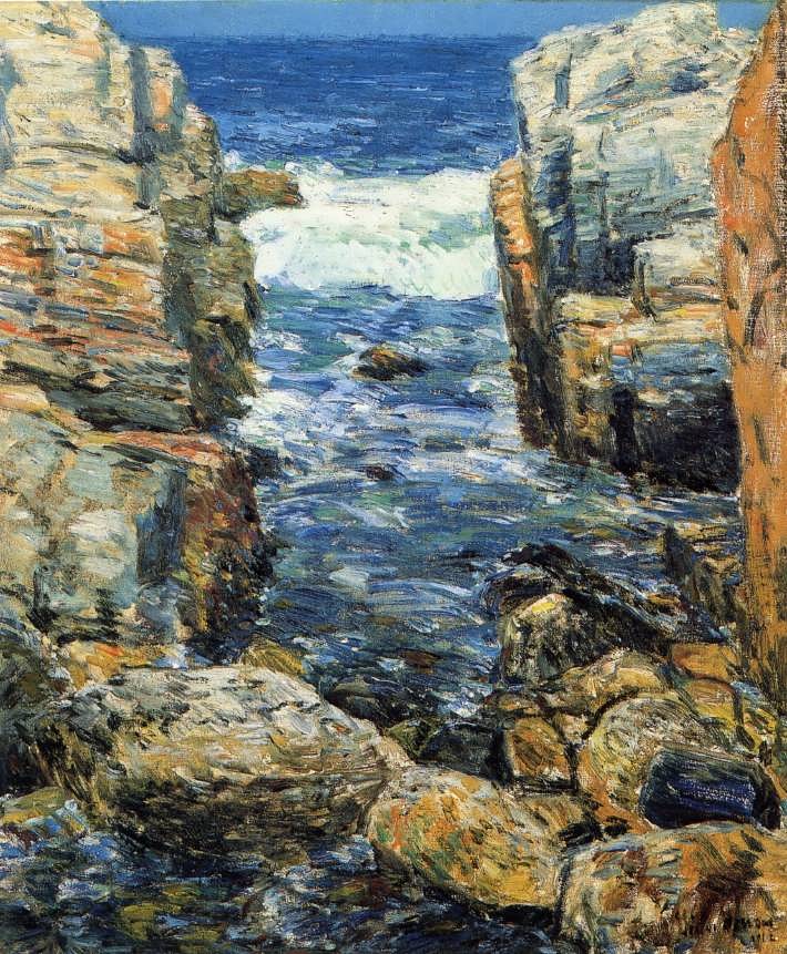 FrederickChildeHassam-TheSouthGorgeAppledoreIslesofShoals