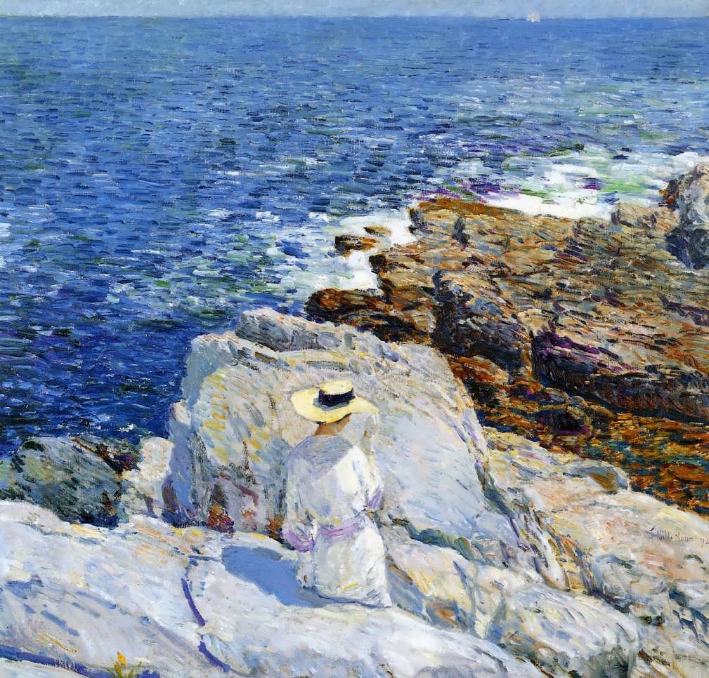 FrederickChildeHassam-TheSouthLedgesAppledore1