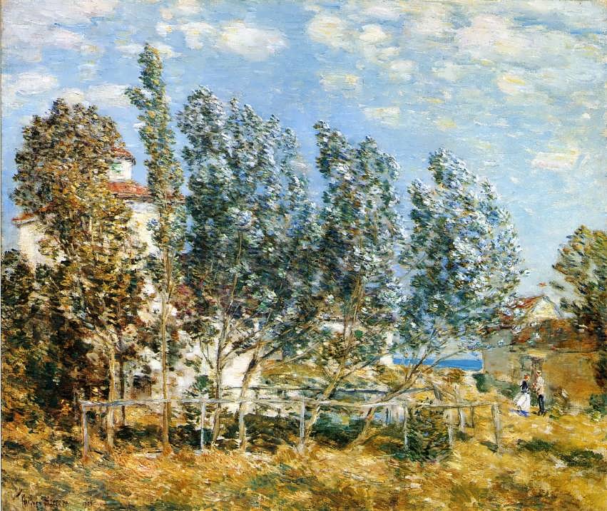 FrederickChildeHassam-TheSouthwestWind