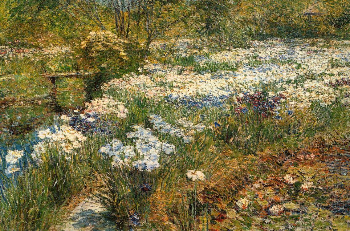 FrederickChildeHassam-TheWaterGarden2