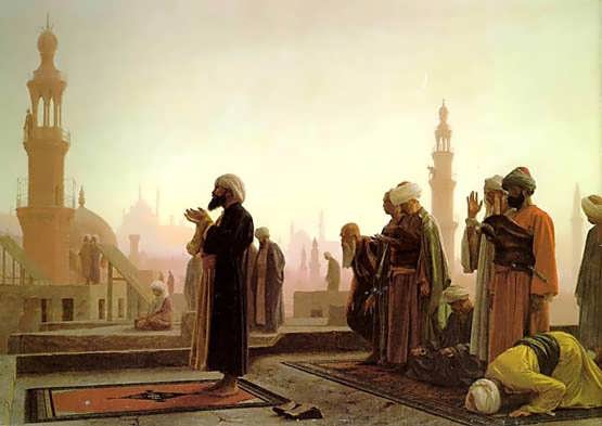 Gerome-Prayer_in_Cairo_1865
