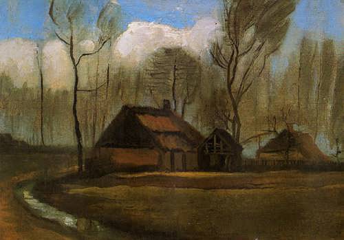 Gogh-FarmhousesamongTrees1