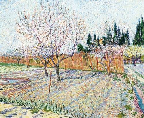 Gogh-OrchardwithPeachTreesinBlossom