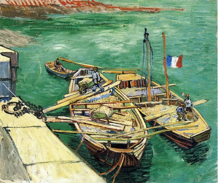 Gogh-SandBarges1