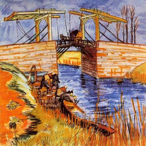 Gogh-TheLangloisBridgeatArles