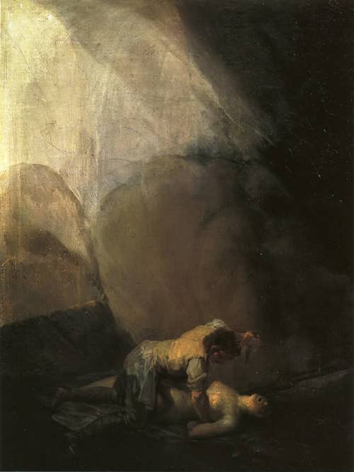 Goya-BrigandMurderingaWoman