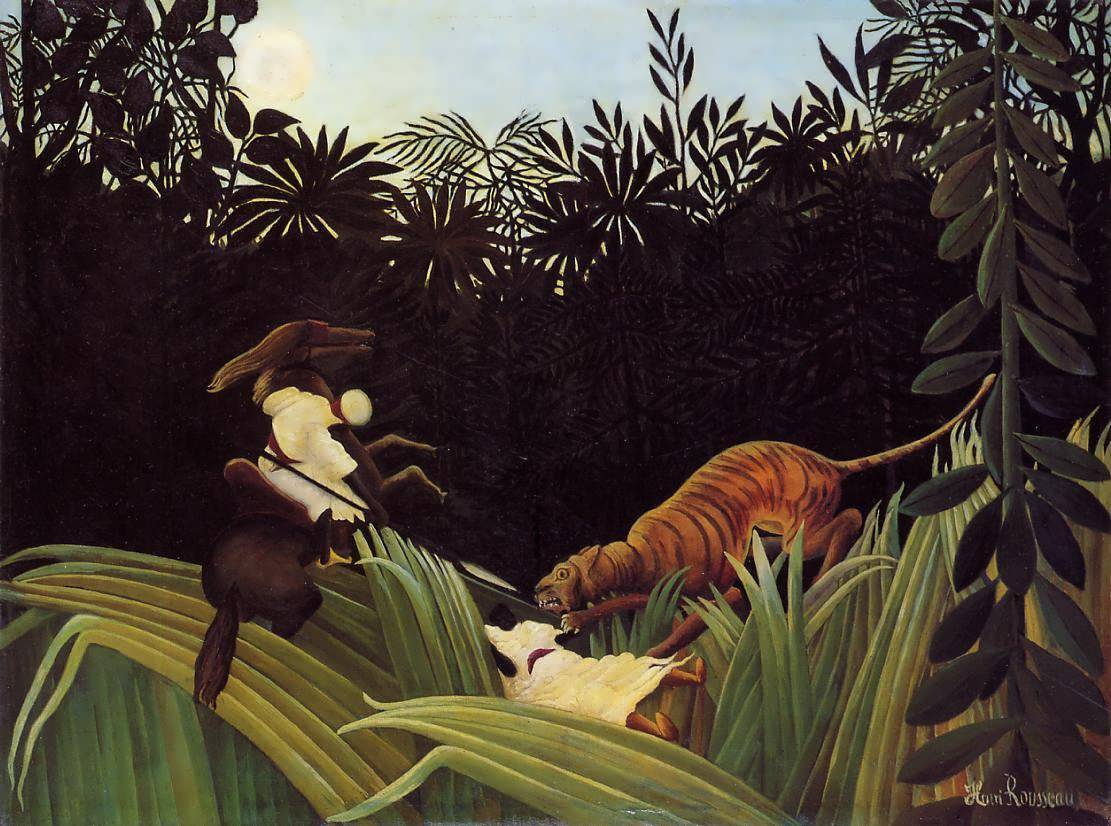 HenriRousseau-ScoutAttackedbyaTiger