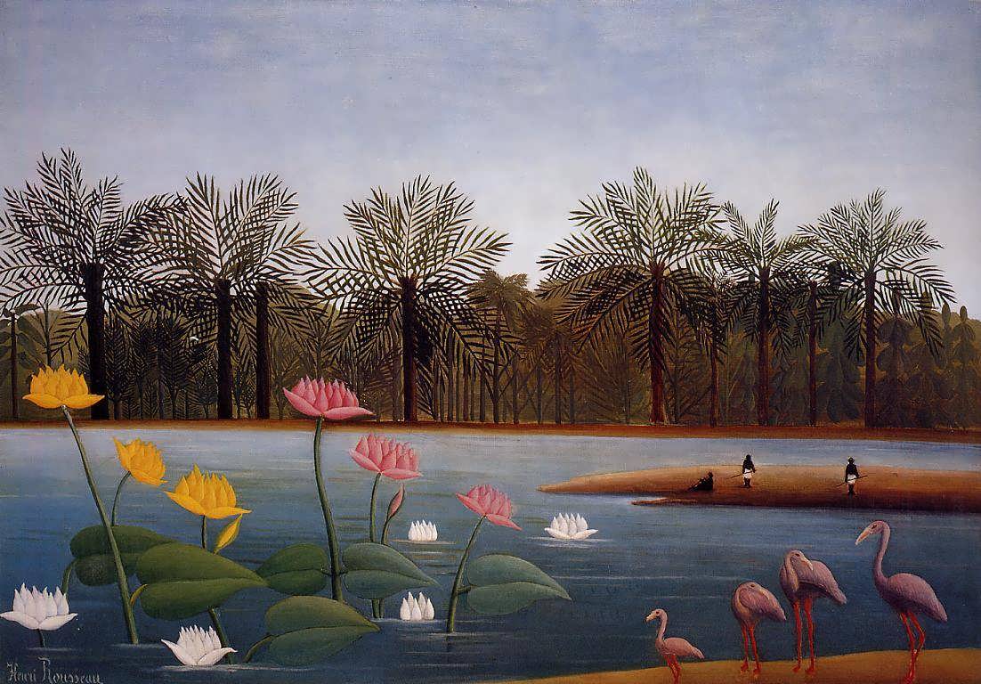 HenriRousseau-TheFlamingos