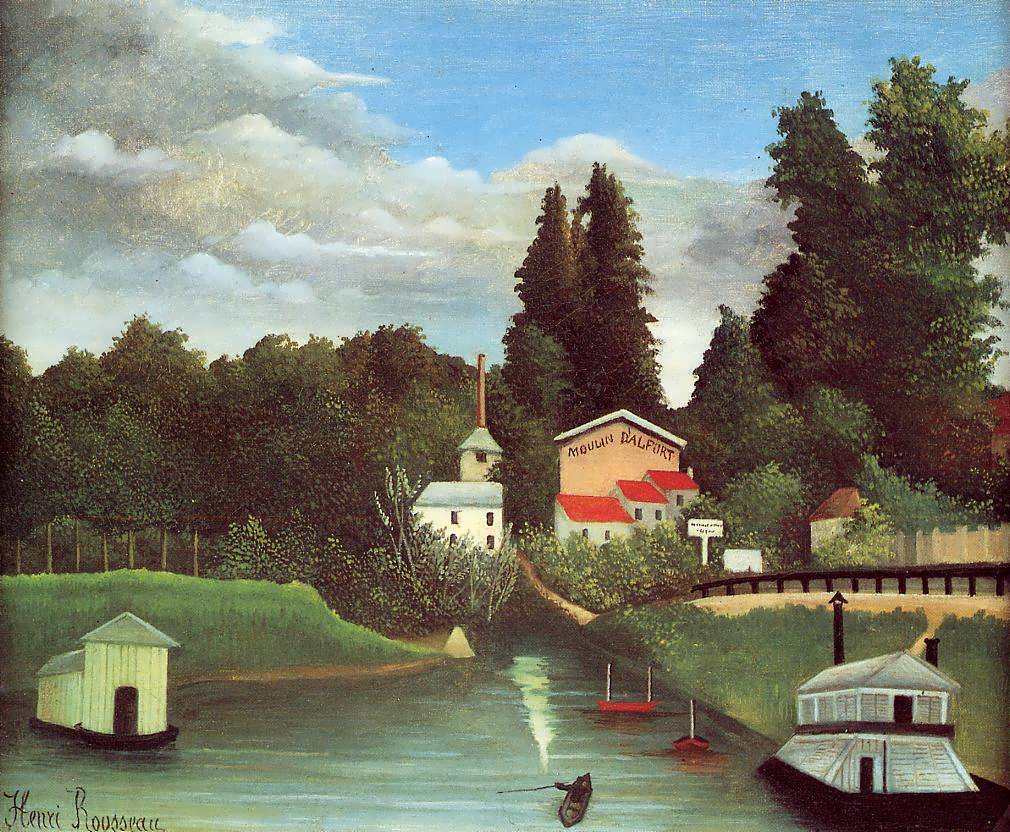 HenriRousseau-TheMillatAlfort