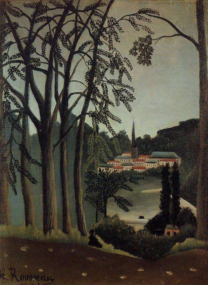 HenriRousseau-ViewofSaintCloud1