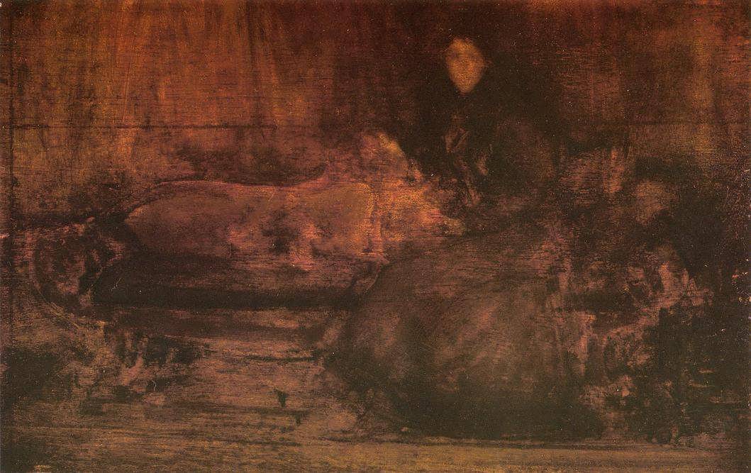 JamesAbbottMcNeillWhistler-BrownandGoldPortraitofLadyEden1