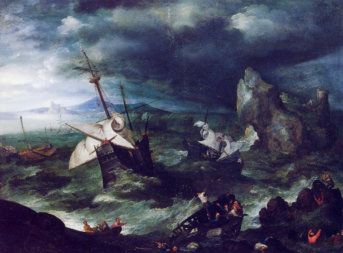 JanBruegeltheElder-TheStormatSeawithShipwreck1