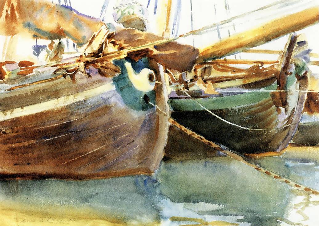 JohnSingerSargent-BoatsVenice