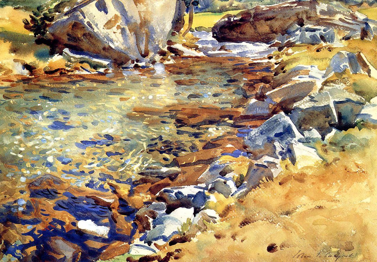 JohnSingerSargent-BrookamongtheRocks