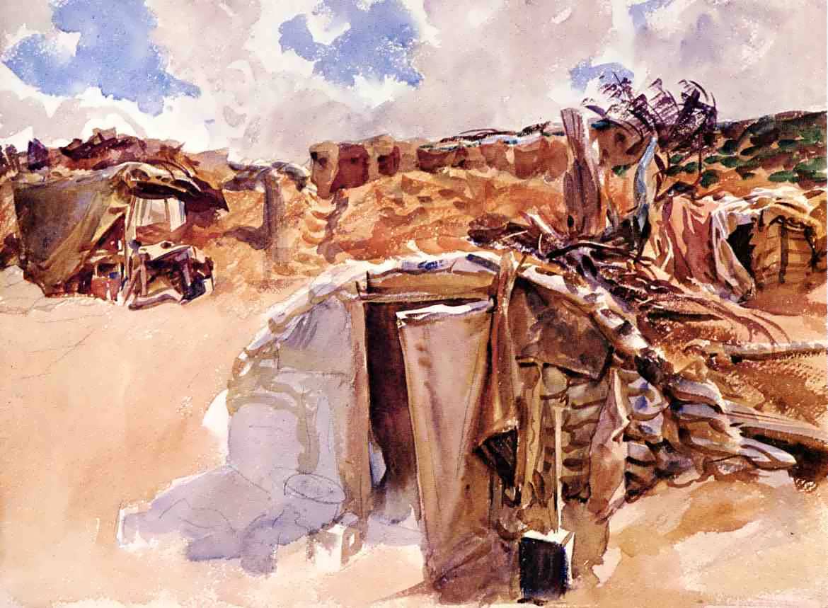 JohnSingerSargent-Dugout