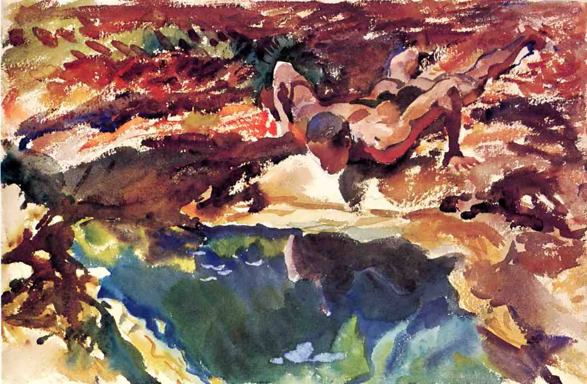 JohnSingerSargent-FigureandPool