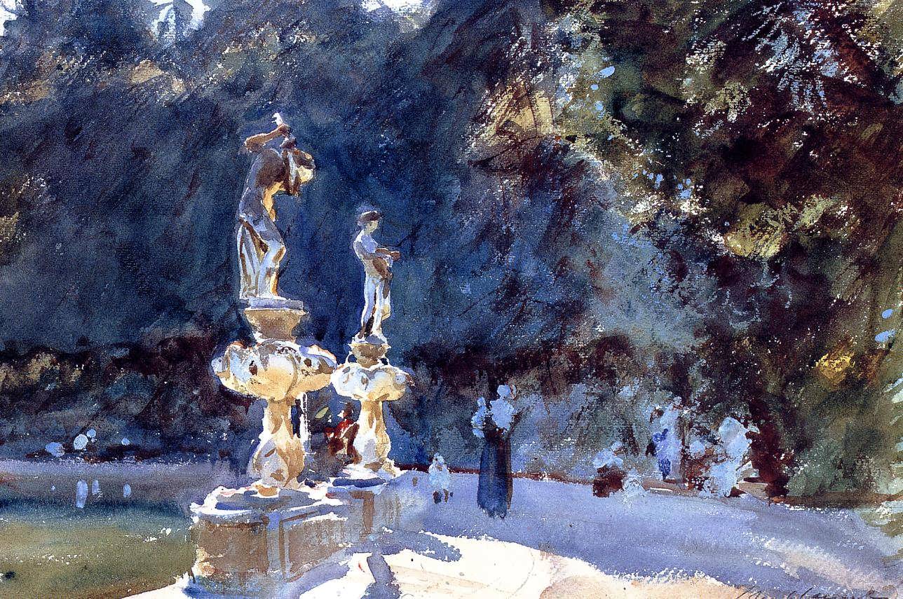 JohnSingerSargent-FlorenceFountainBoboliGardens