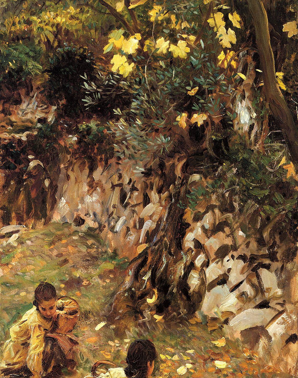 JohnSingerSargent-GetheringBlossomsValdemosa