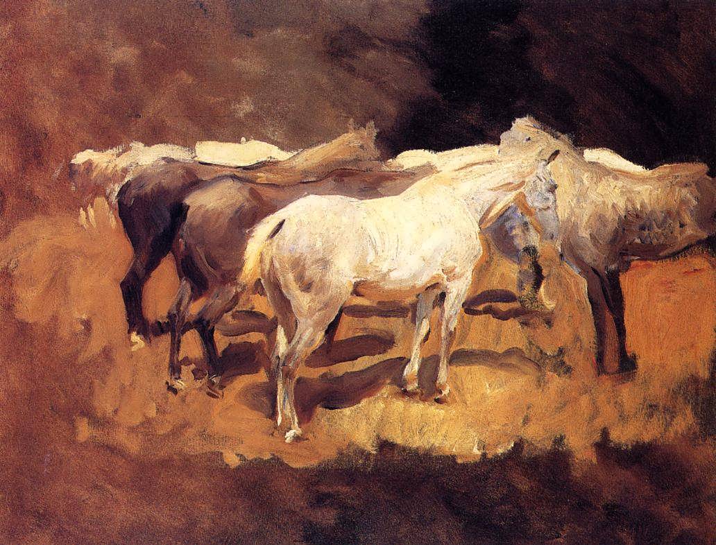 JohnSingerSargent-HorsesatPalma